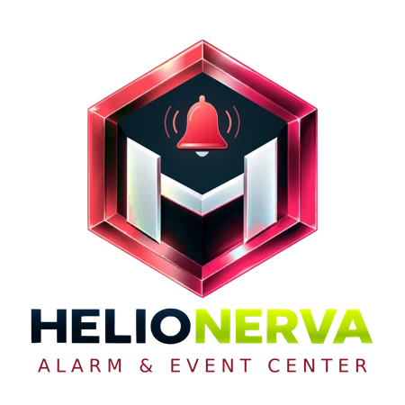 HelioNerva Alarm & Event Center logo